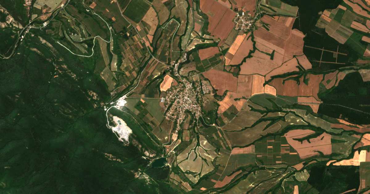 Satelitska karta: Dragoevo