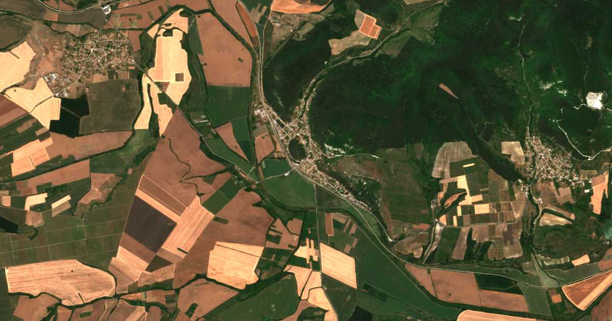 Satelitska karta: Kočovo