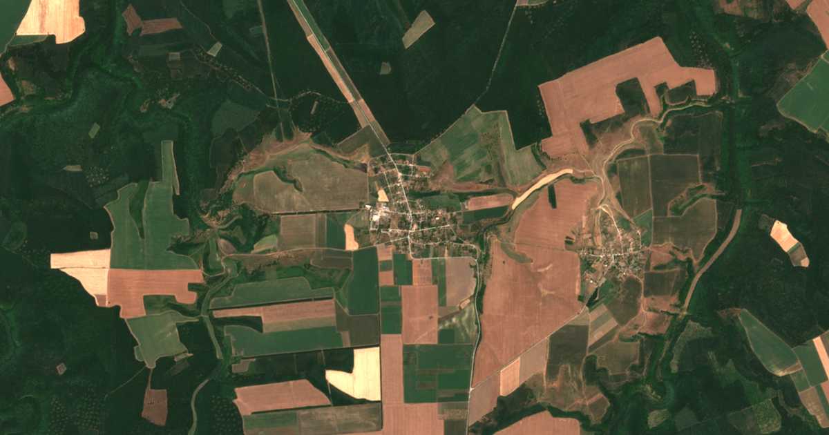 Satelitska karta: Alekovo