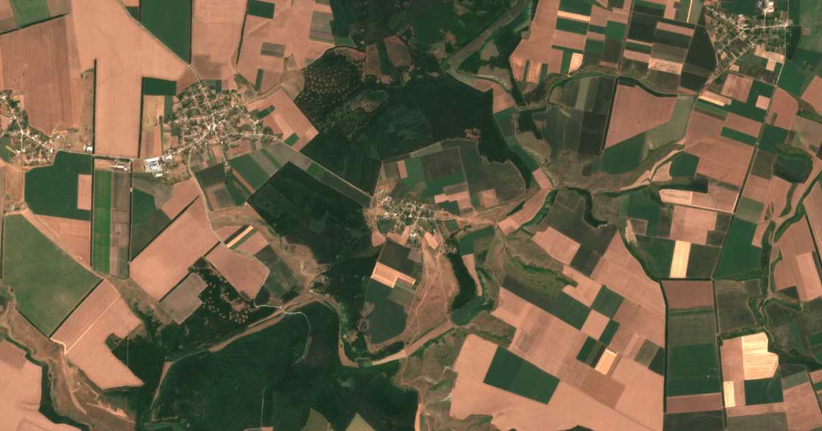 Satelitska karta: Skala