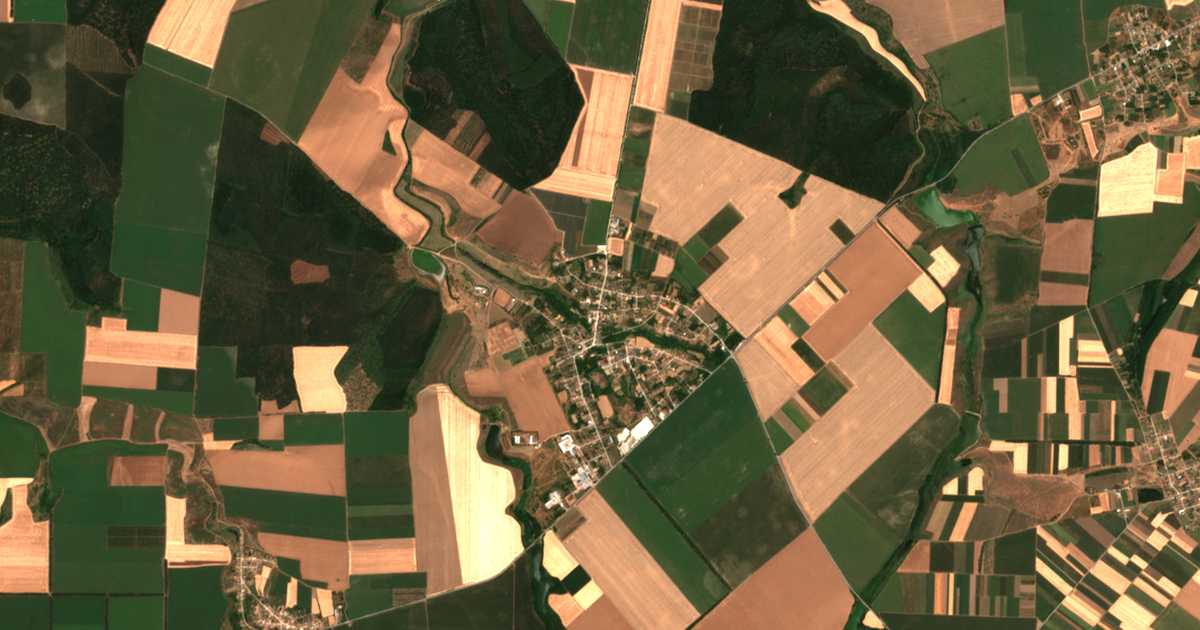 Satelitska karta: Zafirovo