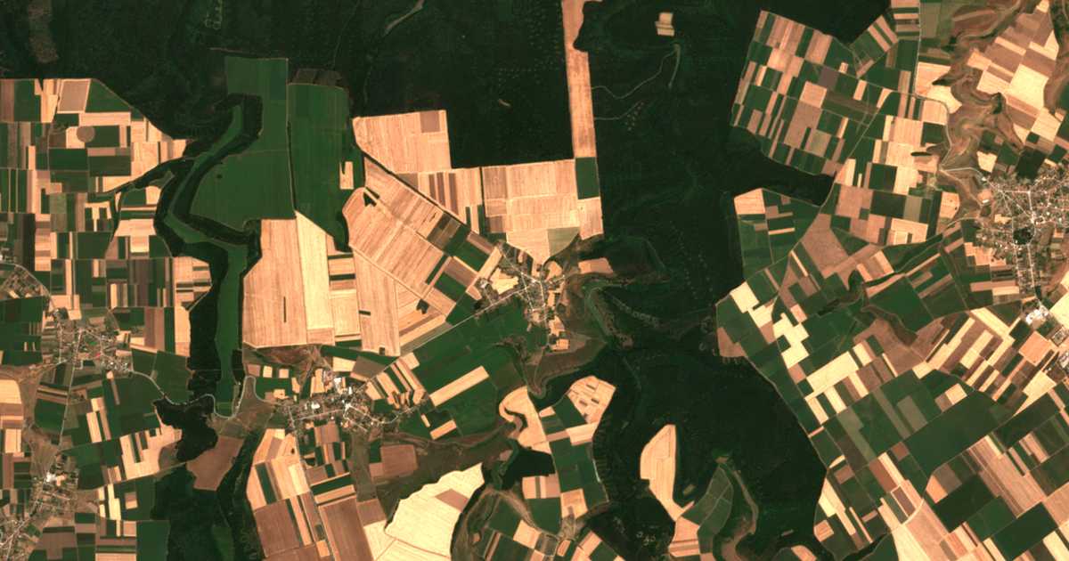 Satelitska karta: Zarica