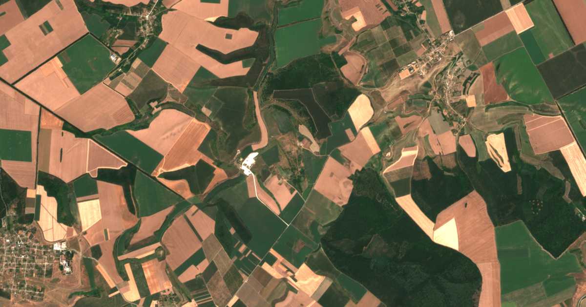 Satelitska karta: Jastrebna
