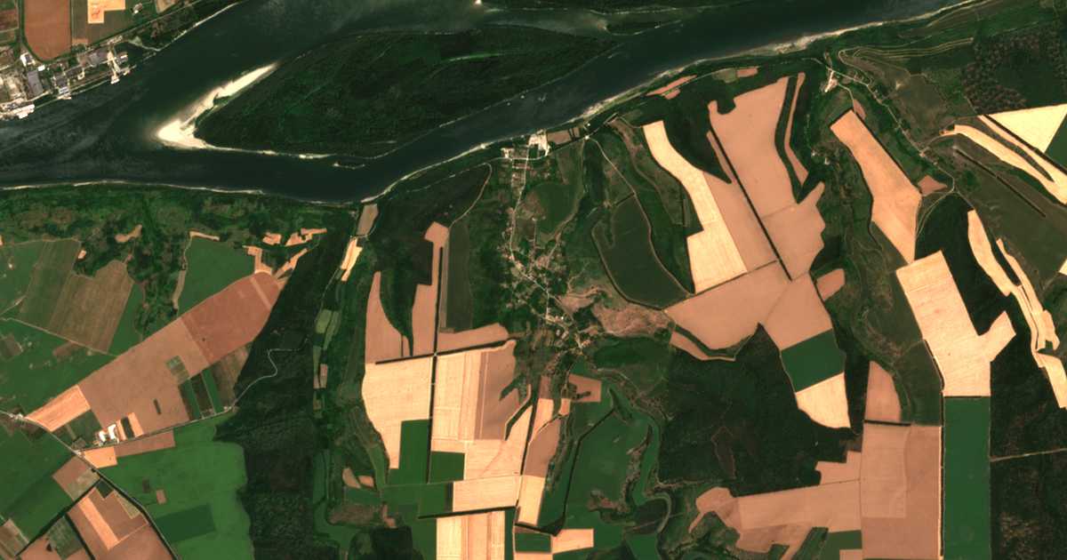 Satelitska karta: Požarevo
