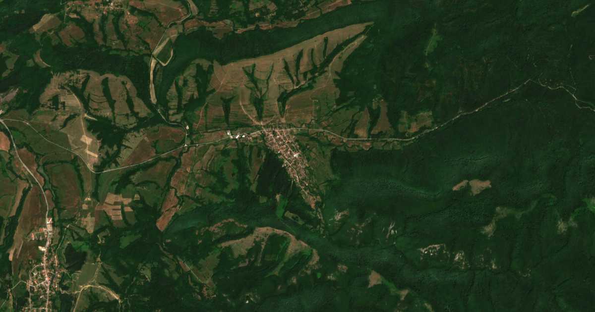 Satelitska karta: Kipilovo