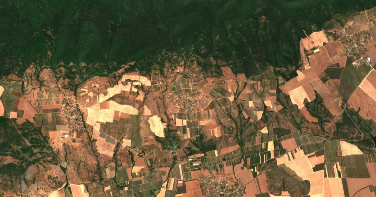 Satelitska karta: Naučene