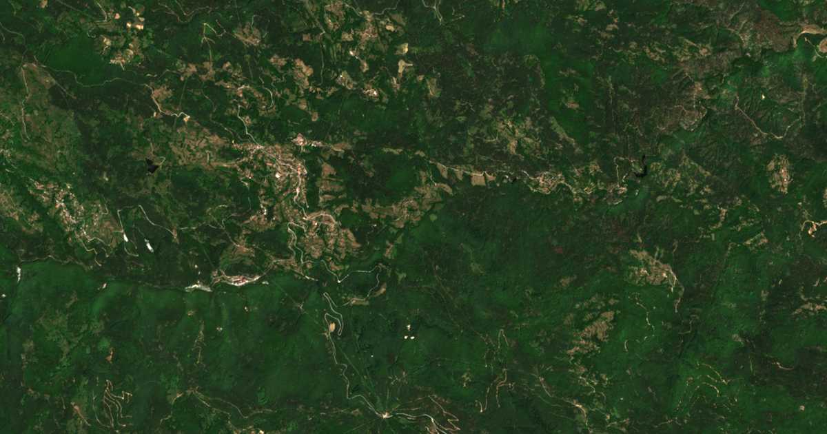 Satelitska karta: Debeljanovo