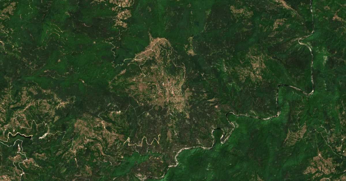 Satelitska karta: Gǎlǎbovo