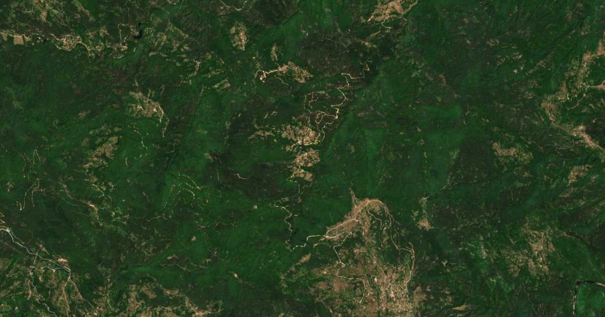 Satelitska karta: Slivka