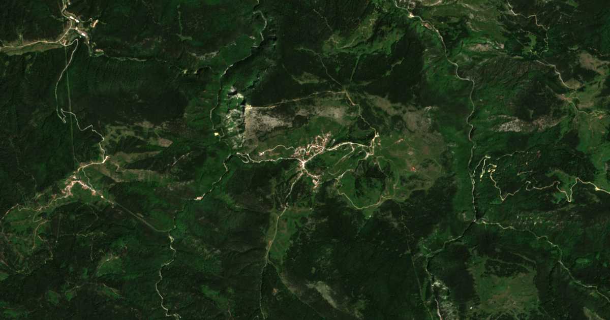 Satelitska karta: Jagodina
