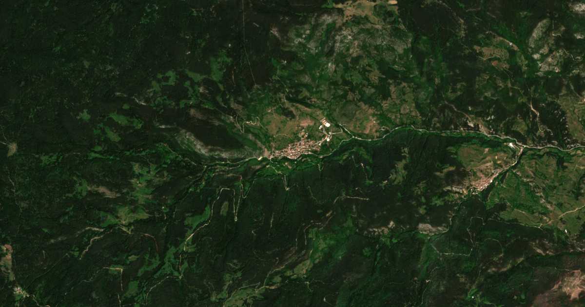 Satelitska karta: Orehovo