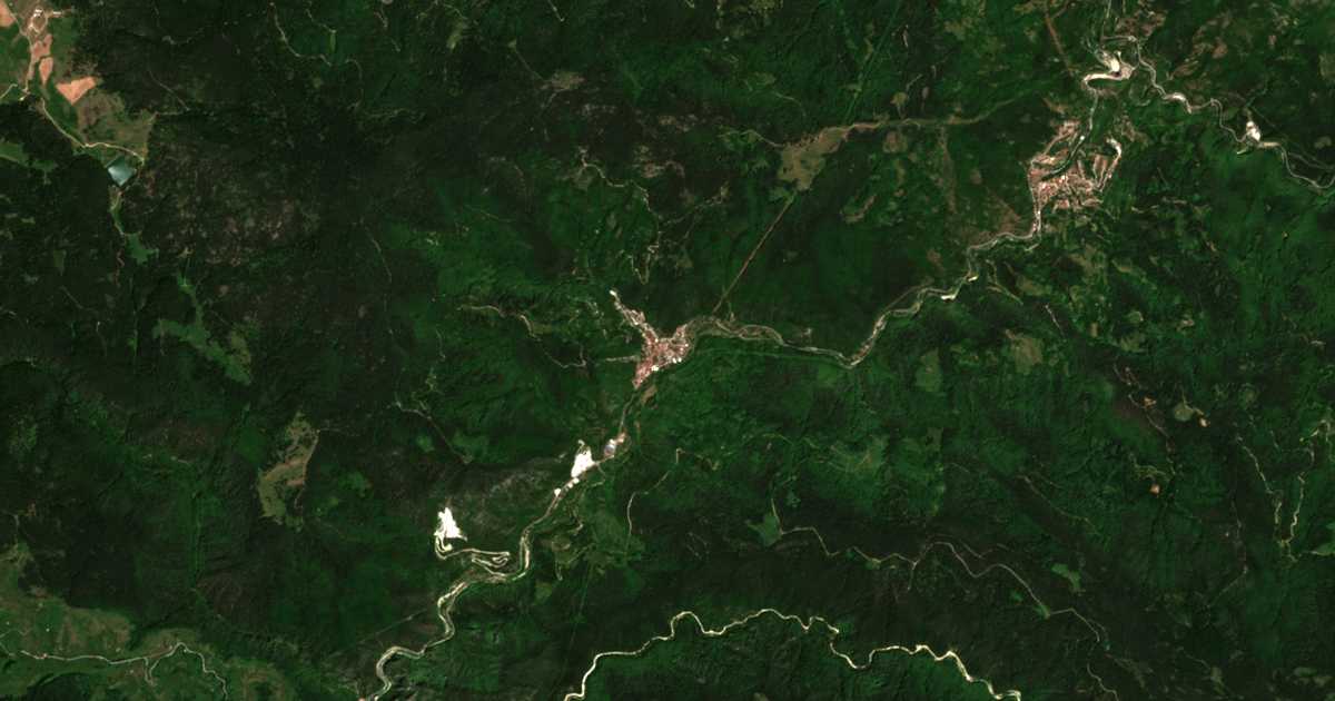 Satelitska karta: Grohotno