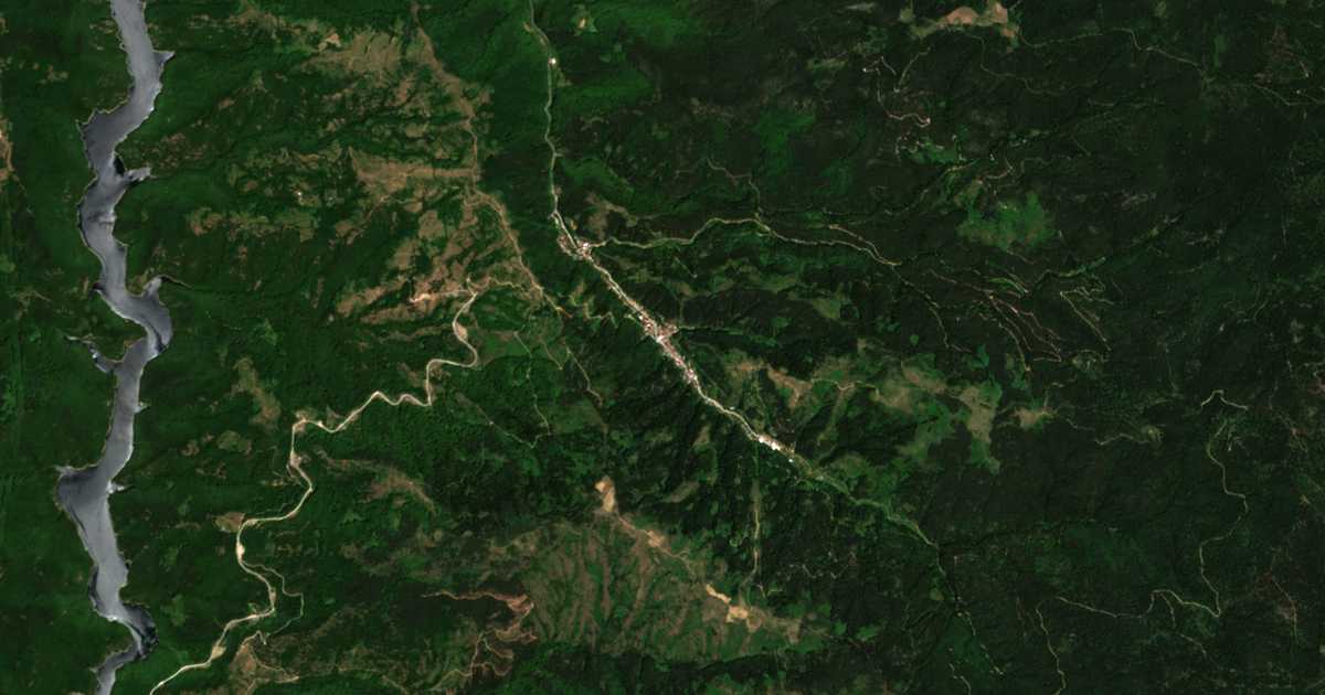 Satelitska karta: Ljaskovo