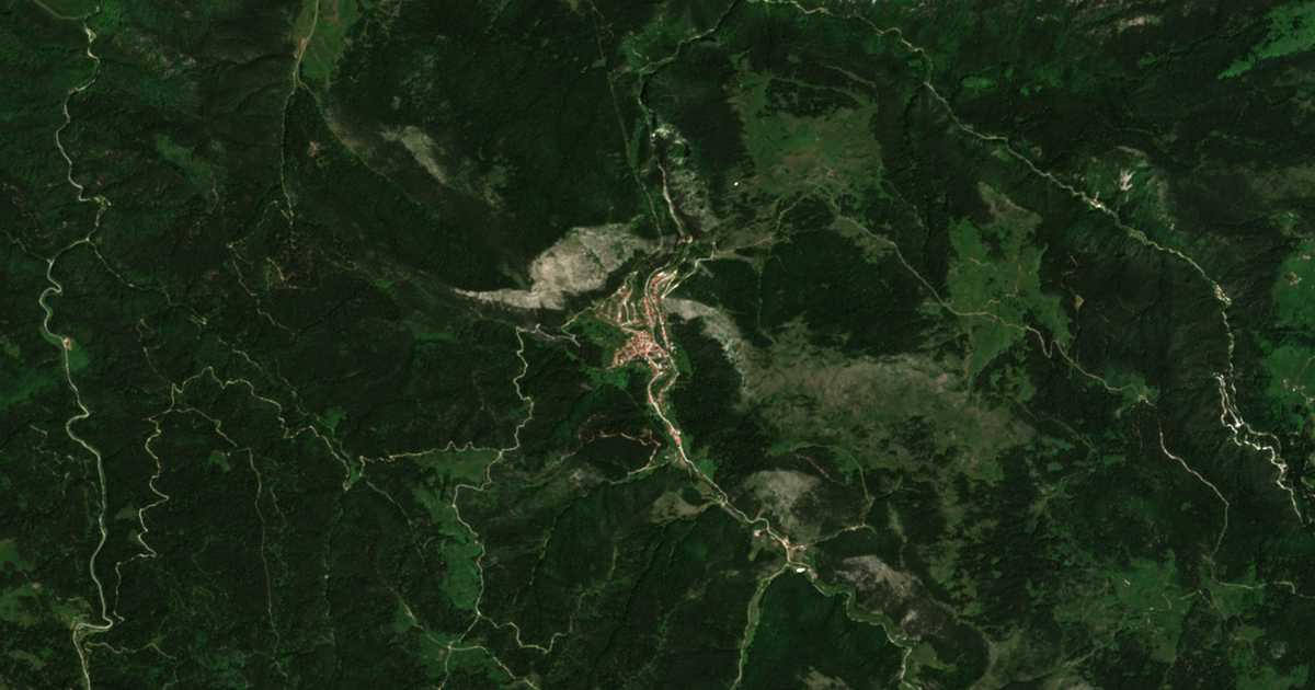 Satelitska karta: Trigrad