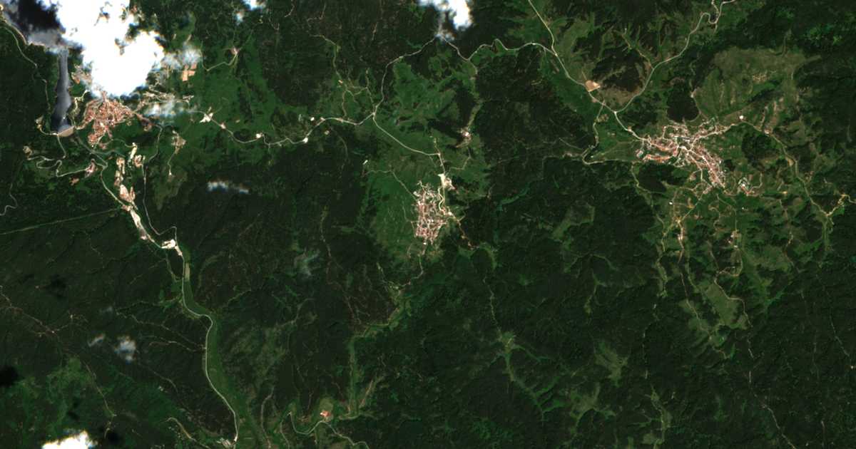Satelitska karta: Kǎsak