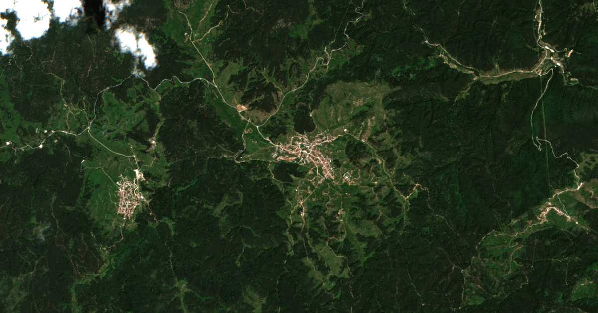 Satelitska karta: Zmeica