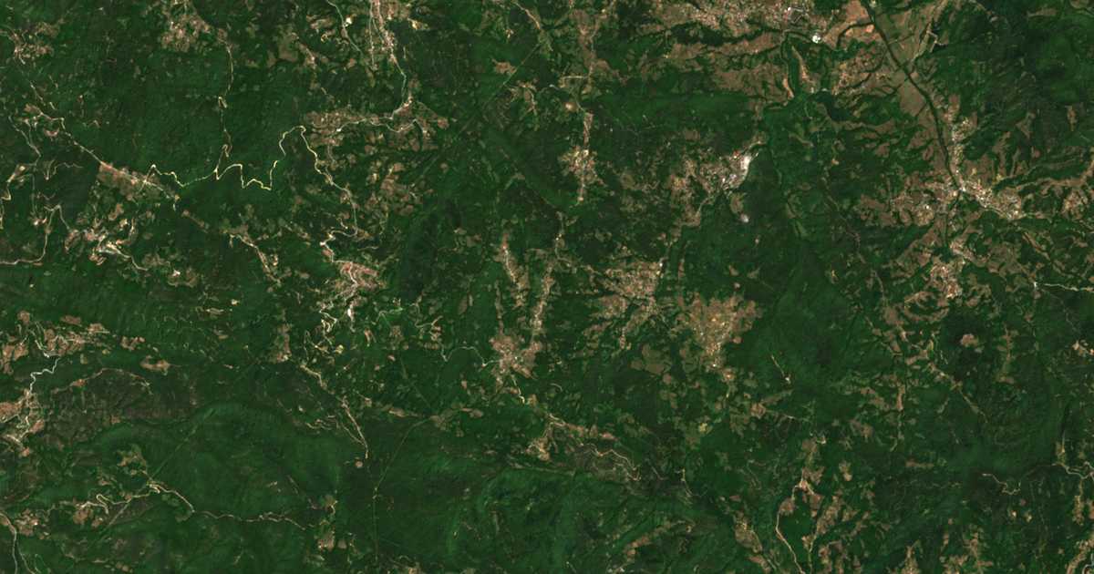 Satelitska karta: Galište