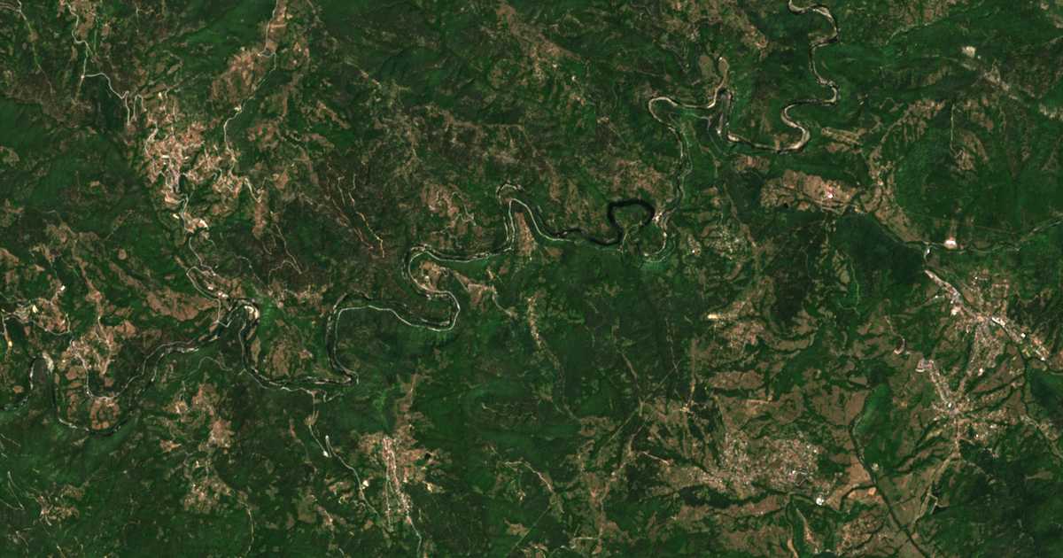 Satelitska karta: Vehtino