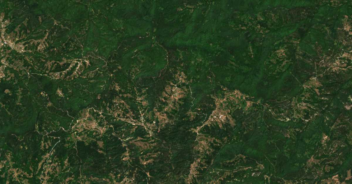 Satelitska karta: Burevo