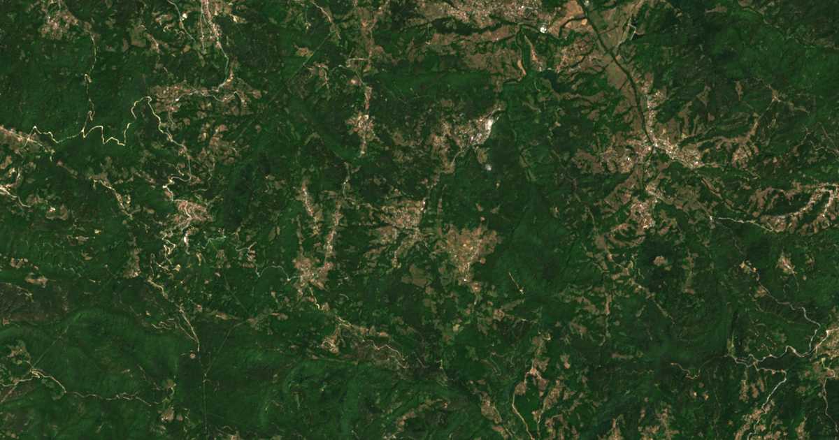 Satelitska karta: Ogradna