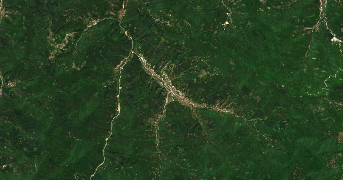 Satelitska karta: Čepinci