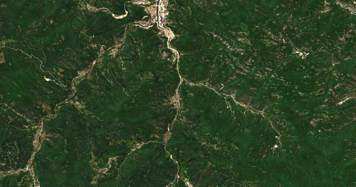 Satelitska karta: Sopotot
