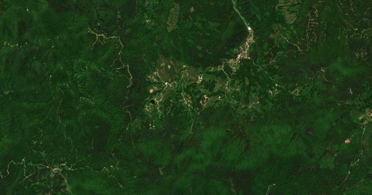 Satelitska karta: Biljanska