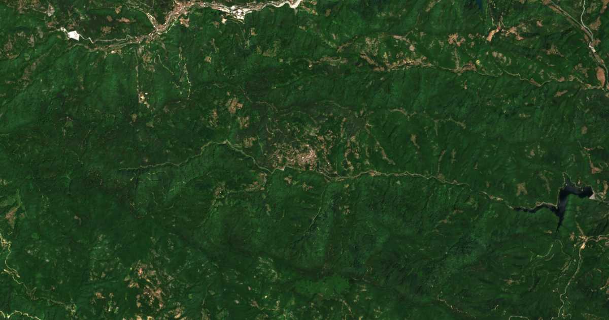 Satelitska karta: Alamovci