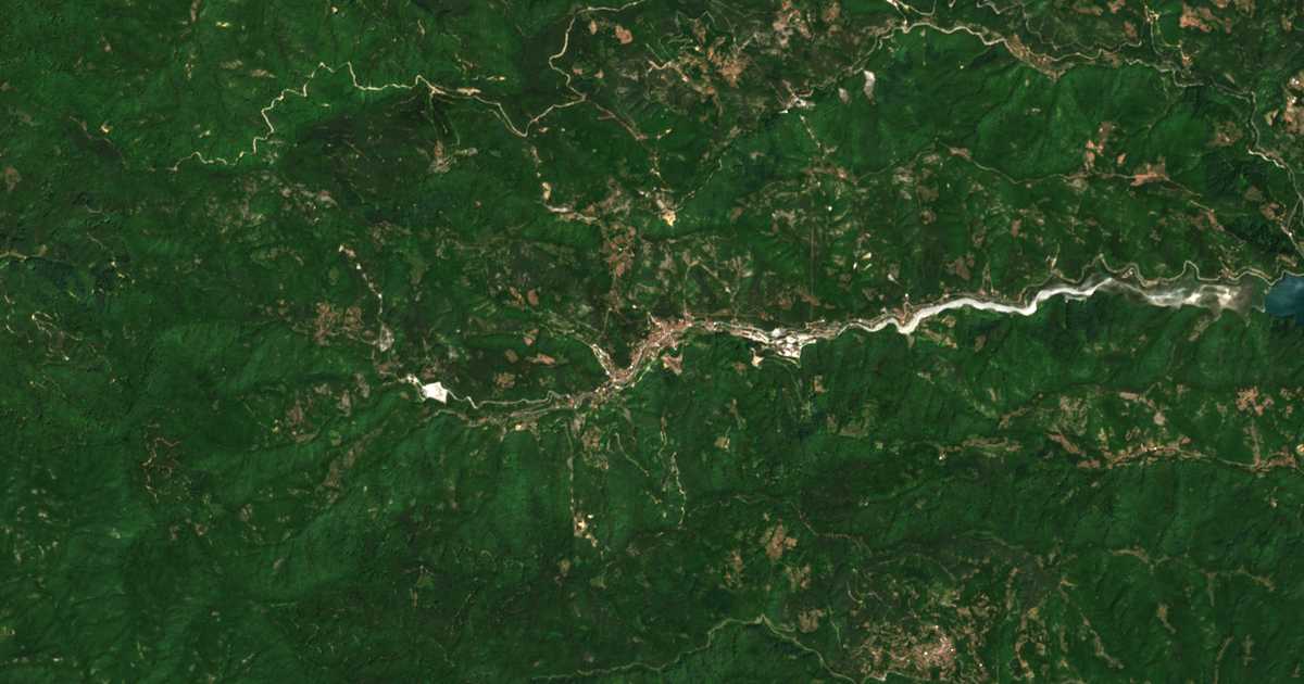 Satelitska karta: Erma Reka