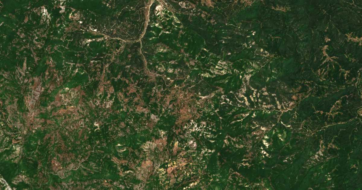 Satelitska karta: Kušla