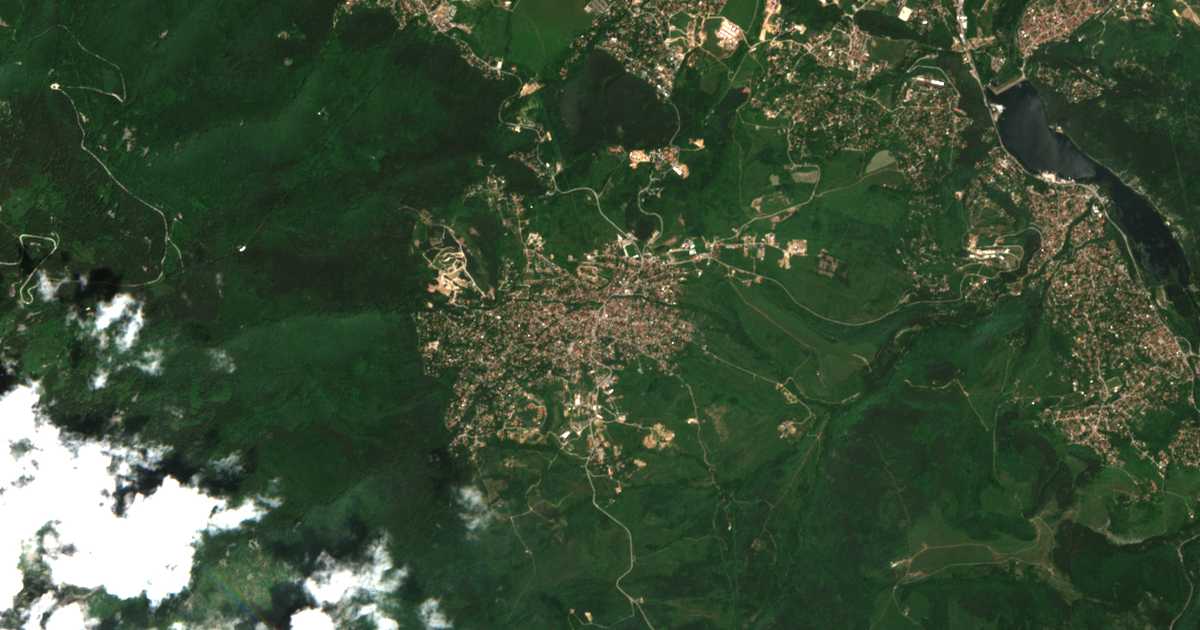 Satelitska karta: Bistrica