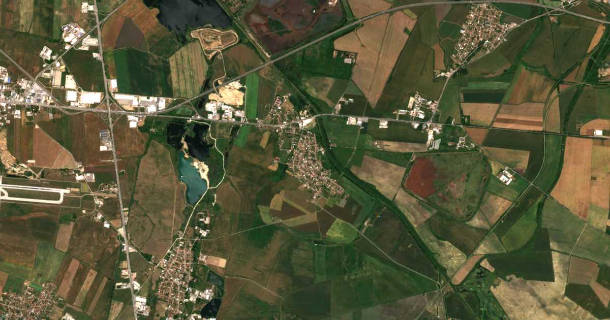 Satelitska karta: Dolni Bogrov
