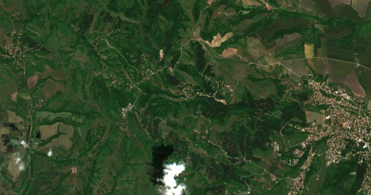 Satelitska karta: Klisura