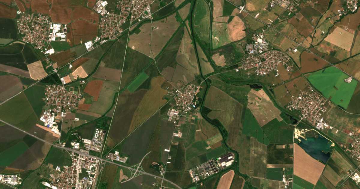 Satelitska karta: Kubratovo