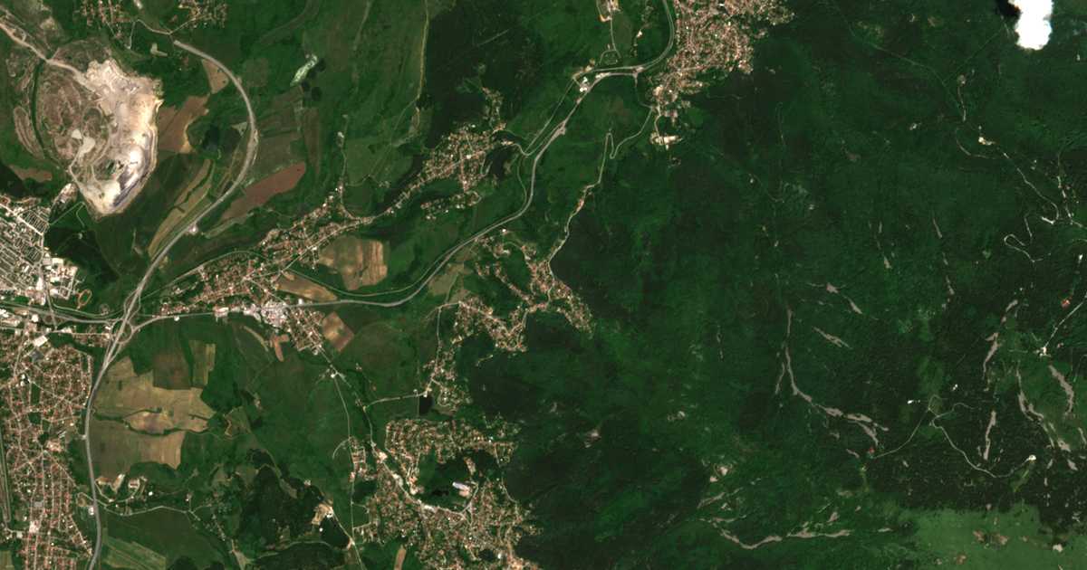Satelitska karta: Mǎrčaevo