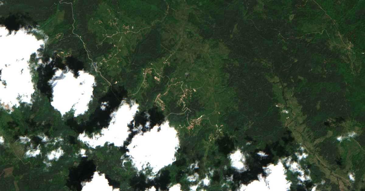 Satelitska karta: Plana