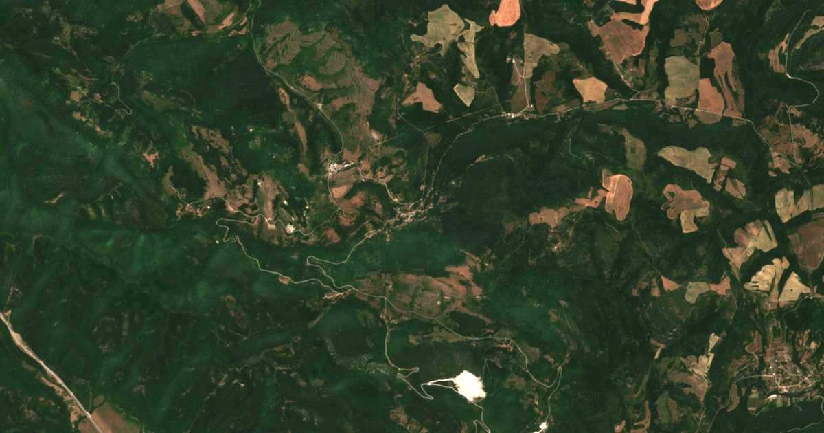 Satelitska karta: Lipnica