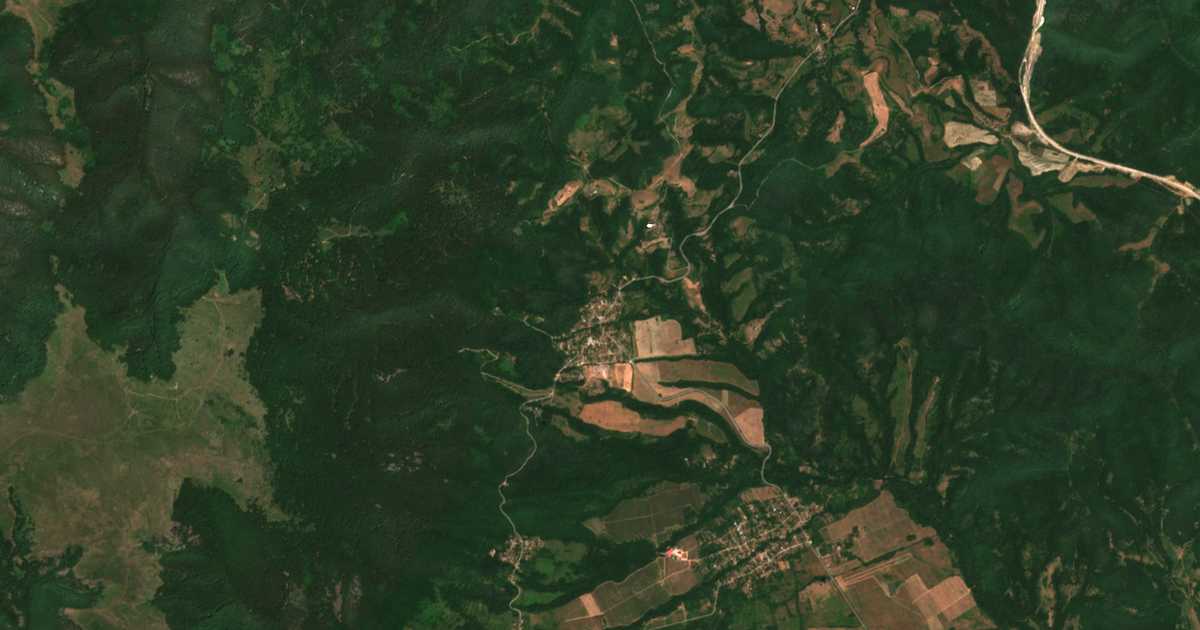 Satelitska karta: Raškovo
