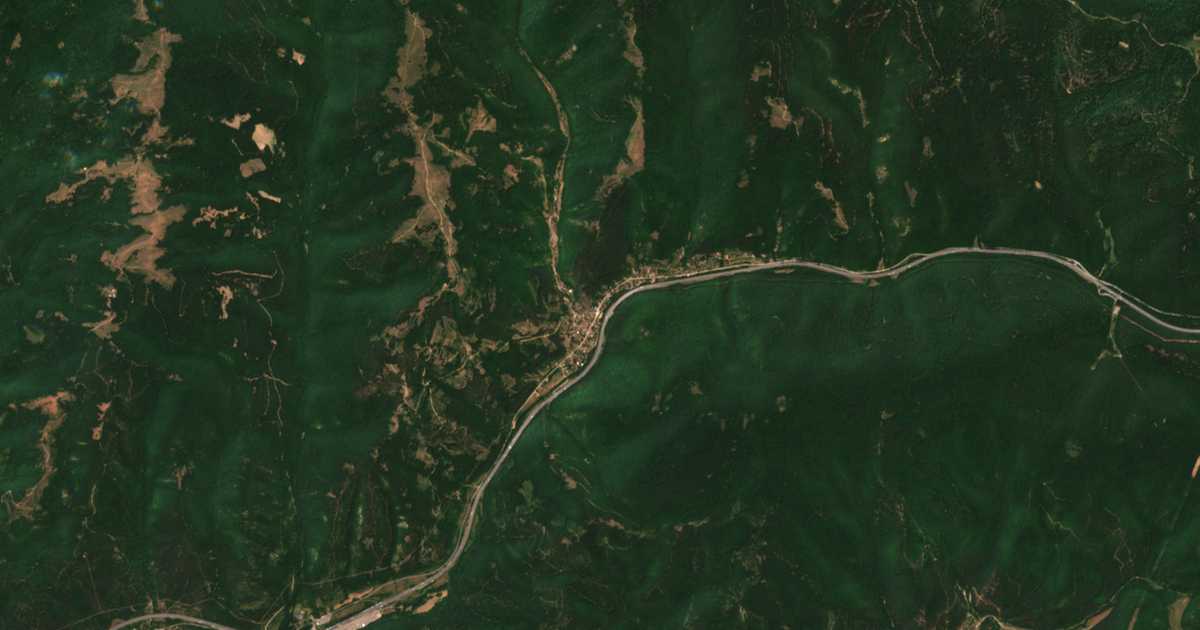 Satelitska karta: Čurek