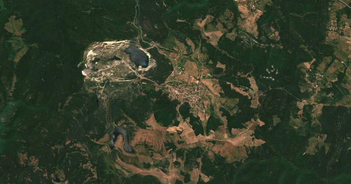Satelitska karta: Gabra