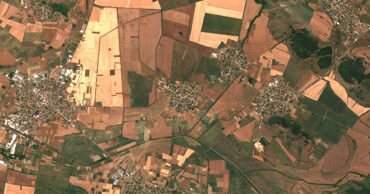 Satelitska karta: Petkovo