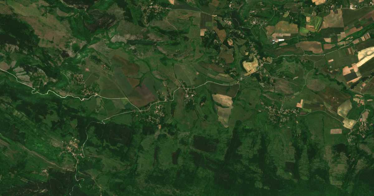 Satelitska karta: Bukorovci