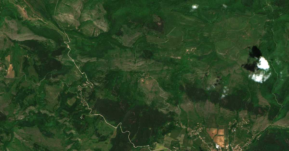 Satelitska karta: Ravna