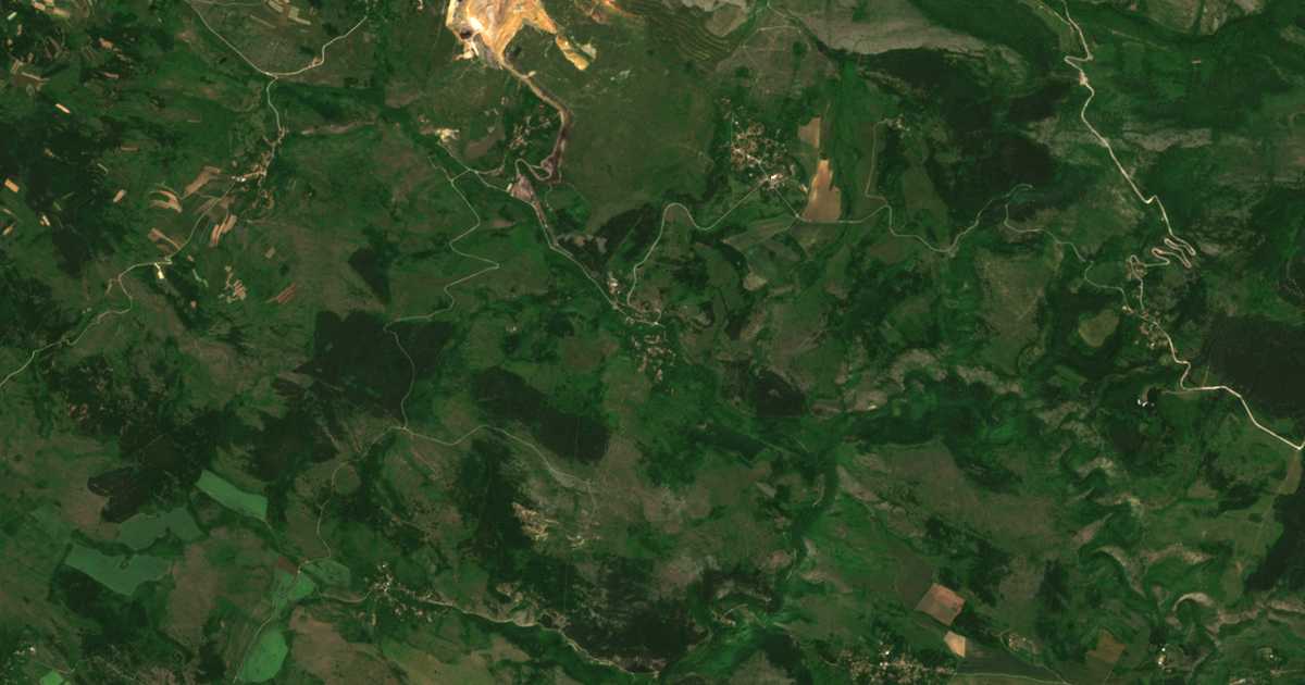 Satelitska karta: Vrǎdlovci