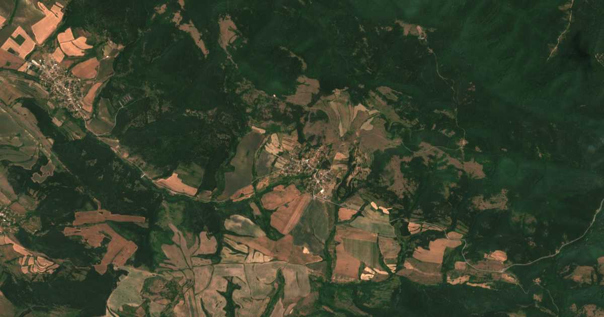 Satelitska karta: Bajlovo
