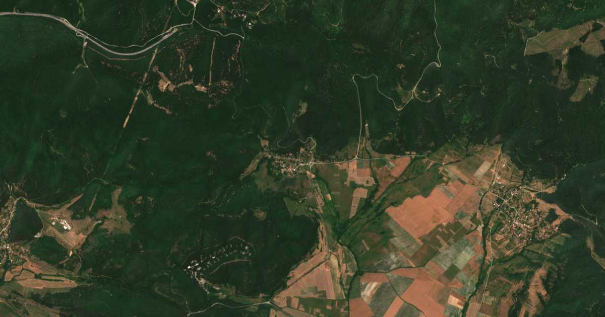 Satelitska karta: Gorno Kamarci