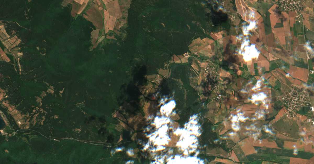 Satelitska karta: Venkovec