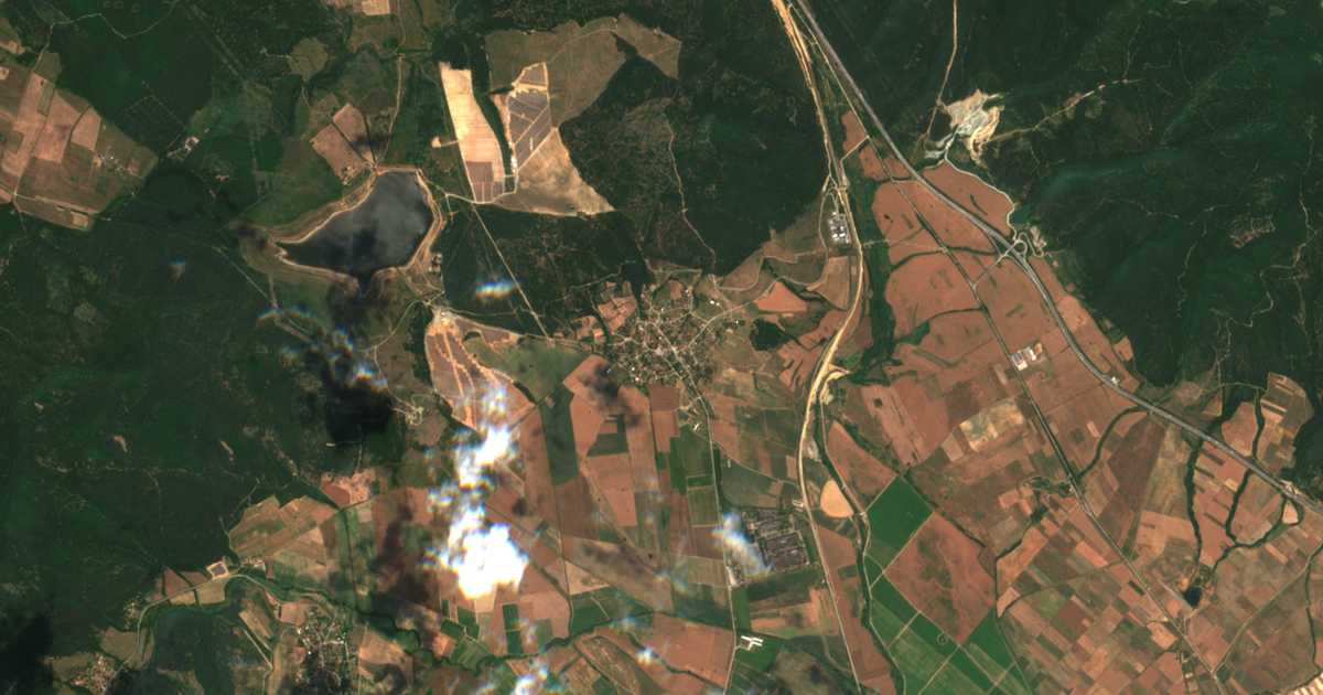 Satelitska karta: Verinsko