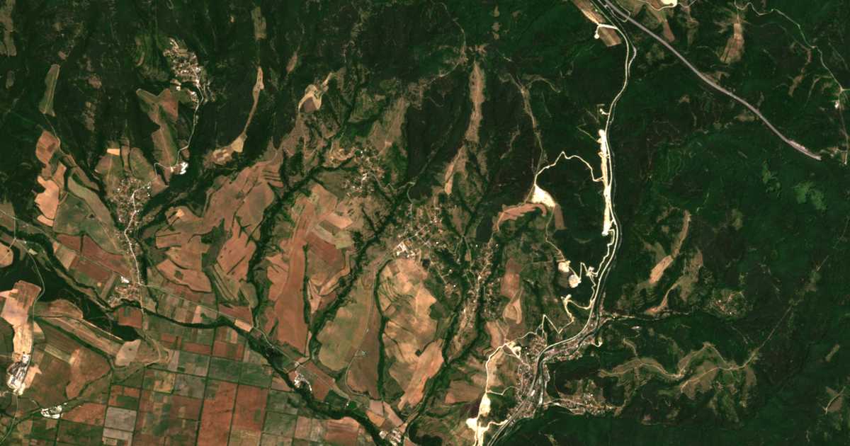 Satelitska karta: Gorna Vasilica