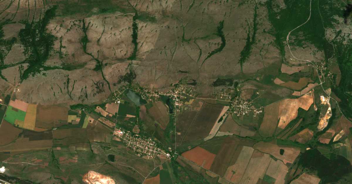 Satelitska karta: Bezden
